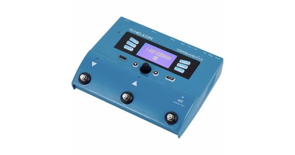 TC・HELICONのVOICELIVEplayボイスライブプレイ TC Helicon Voicelive Play Pedal para vocal/voz : Amazon.com.br